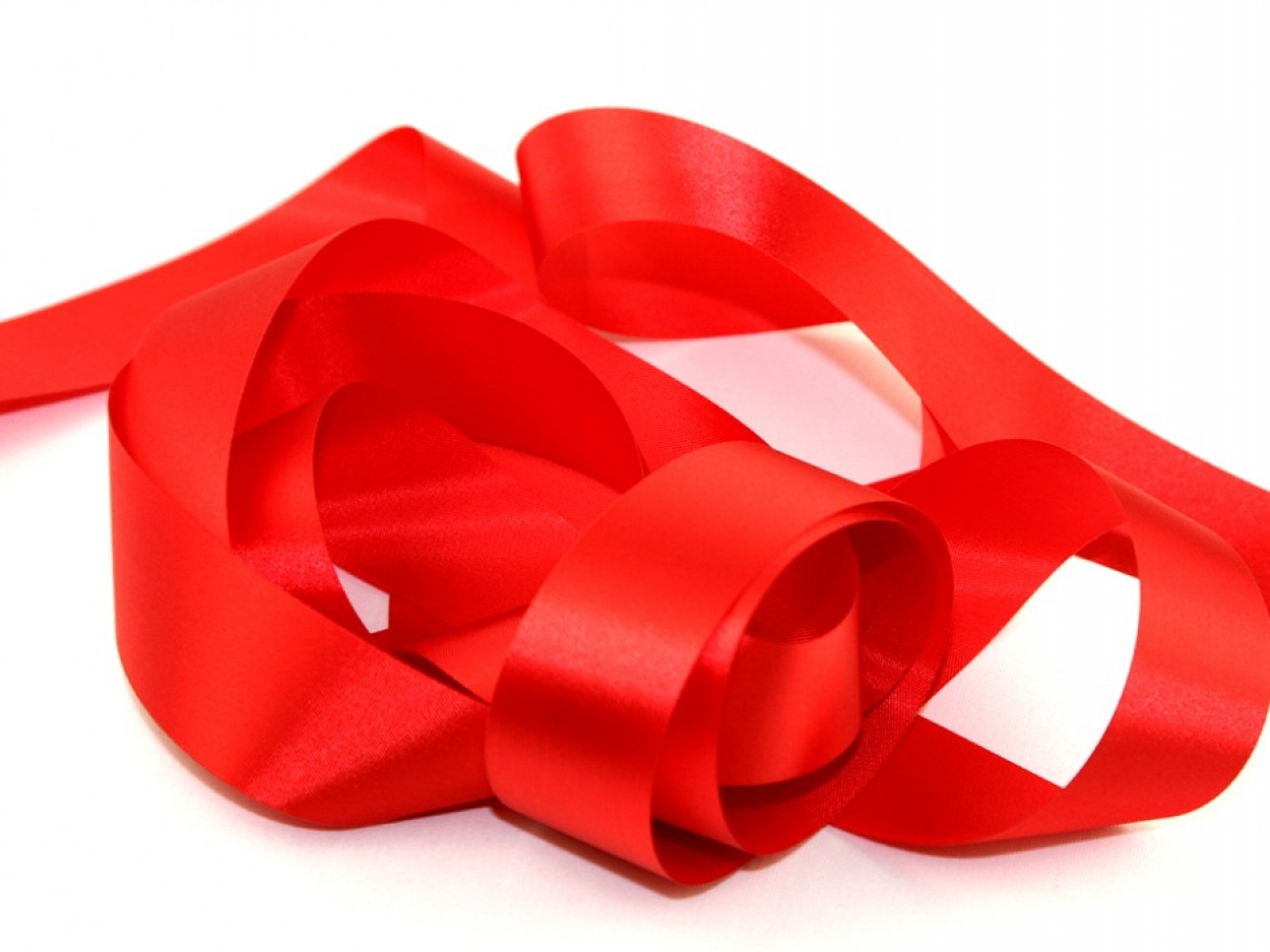 Romandus Fused Edge Craft Ribbon Post Office Red