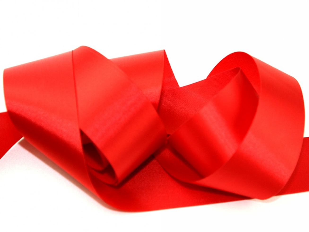 Romandus Fused Edge Craft Ribbon Post Office Red