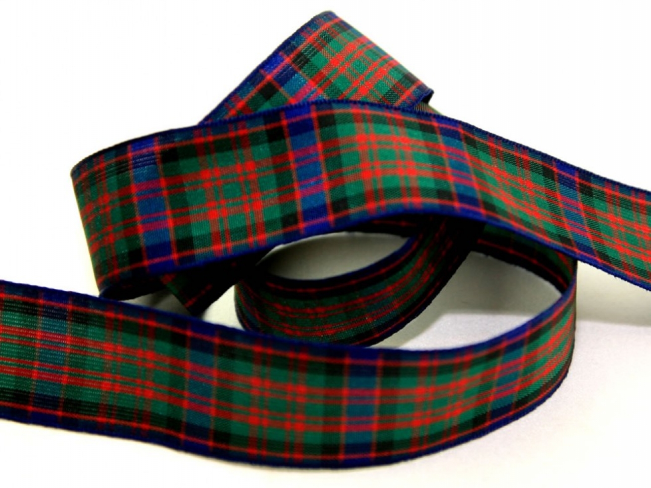 Berisfords Woven Tartan Ribbon 14 Macdonald