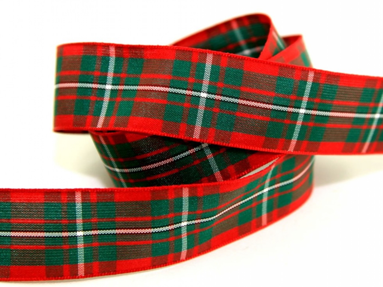 Berisfords Woven Tartan Ribbon 4 Macgregor