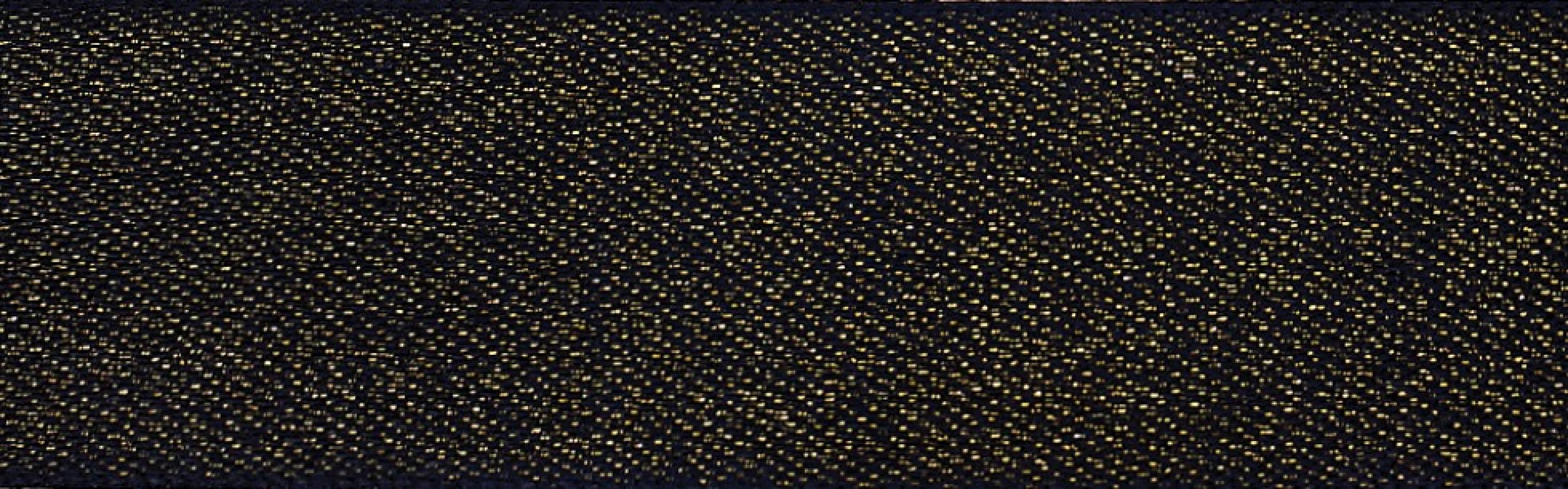 Berisfords Glitter Satin Ribbon 10 Black