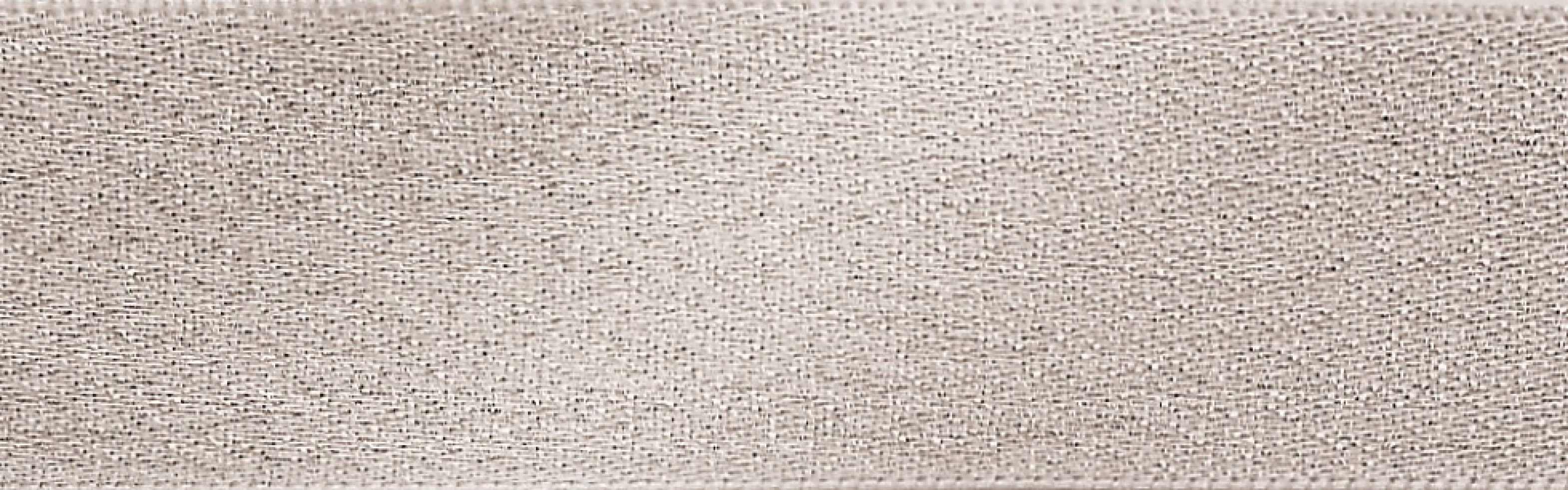 Berisfords Glitter Satin Ribbon 1 White Pale Gold