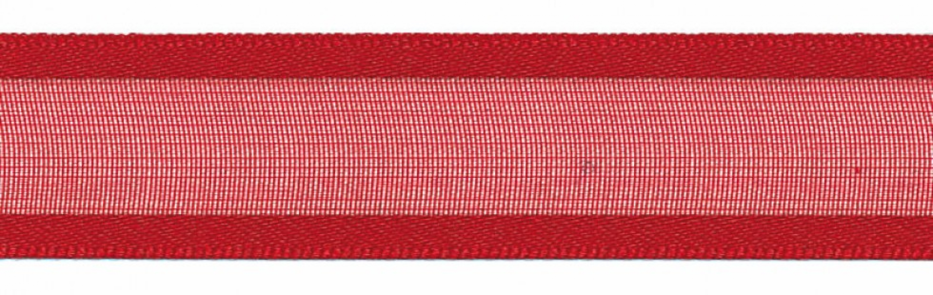 Berisfords Sheer Elegance Ribbon 15 Red