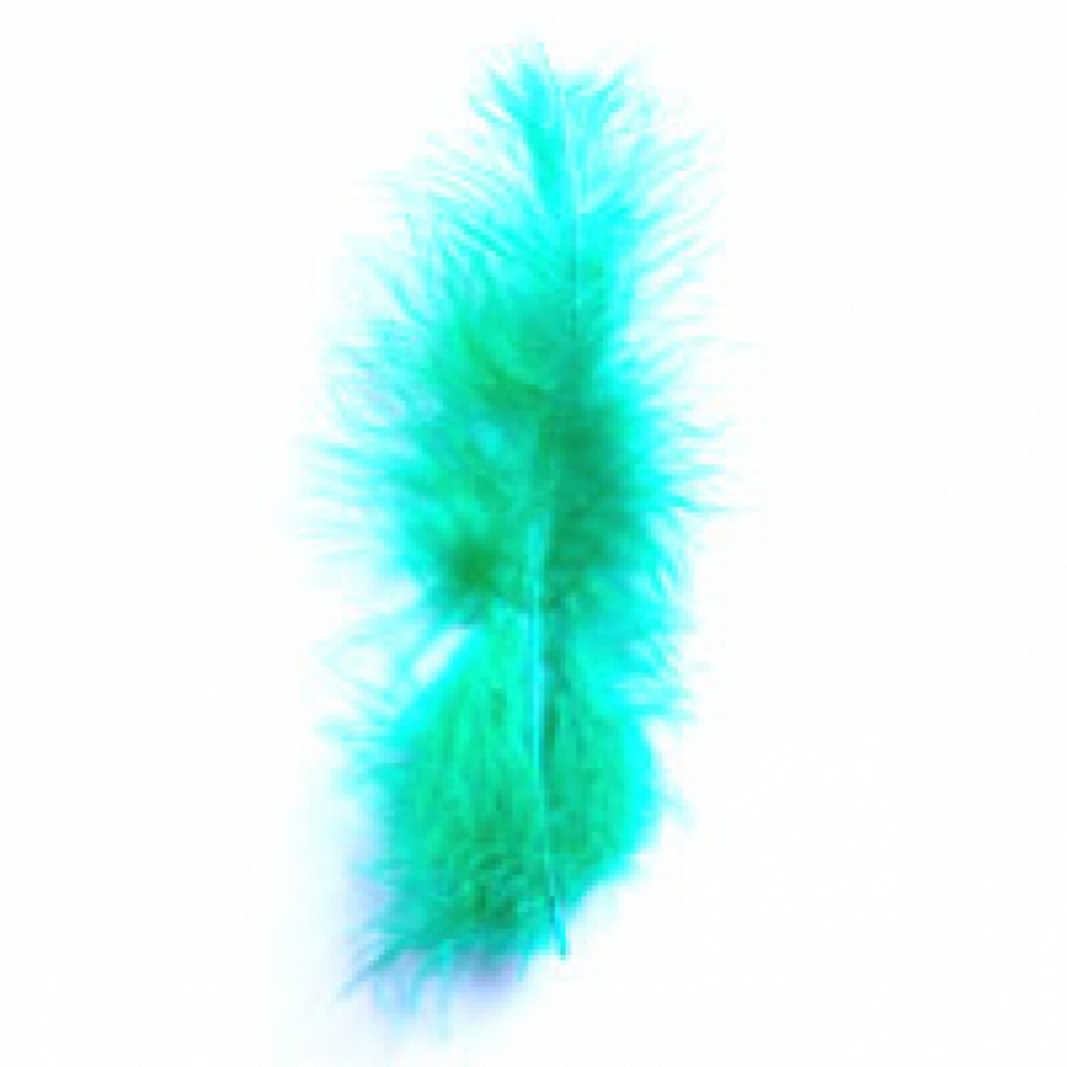 Trimits Marabou Craft Feathers Green