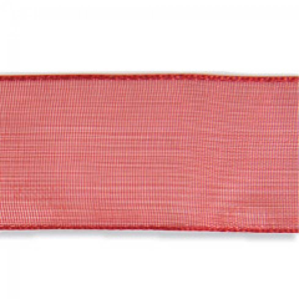 Trimits Organza Ribbon Red