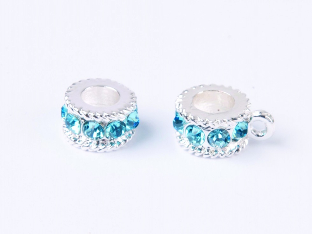 Trimits Rhinestone Beads Aquamarine Mix