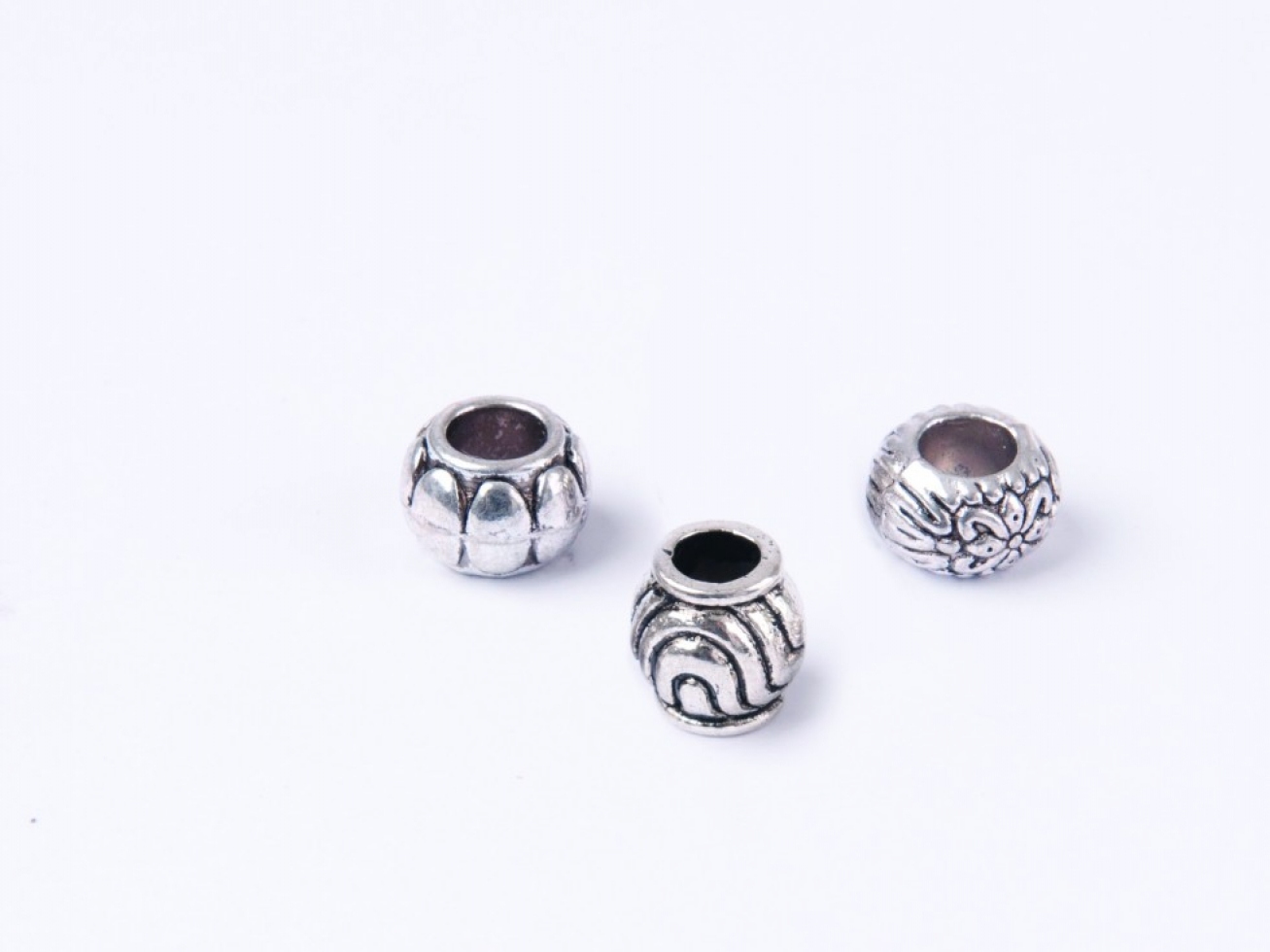 Trimits Spacer Beads Silver Twist Mix