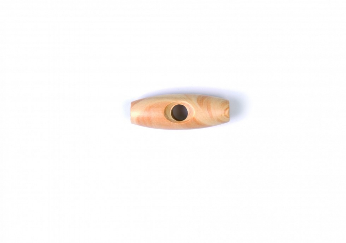 Crendon Oval Wood Toggles Brown
