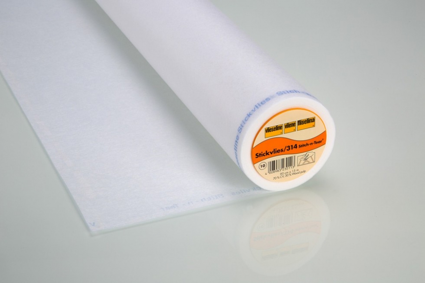 Vilene Vlieseline Stitch n Tear Stabilizer White