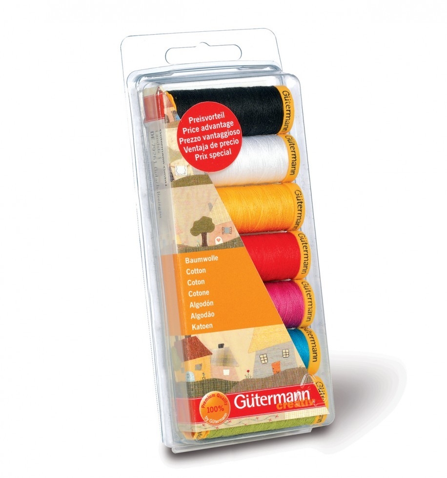 Gutermann Natural Cotton Sewing Thread Set