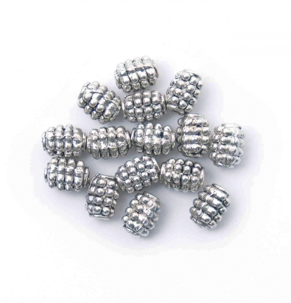 Craft Factory Metal Casting Beads Silver