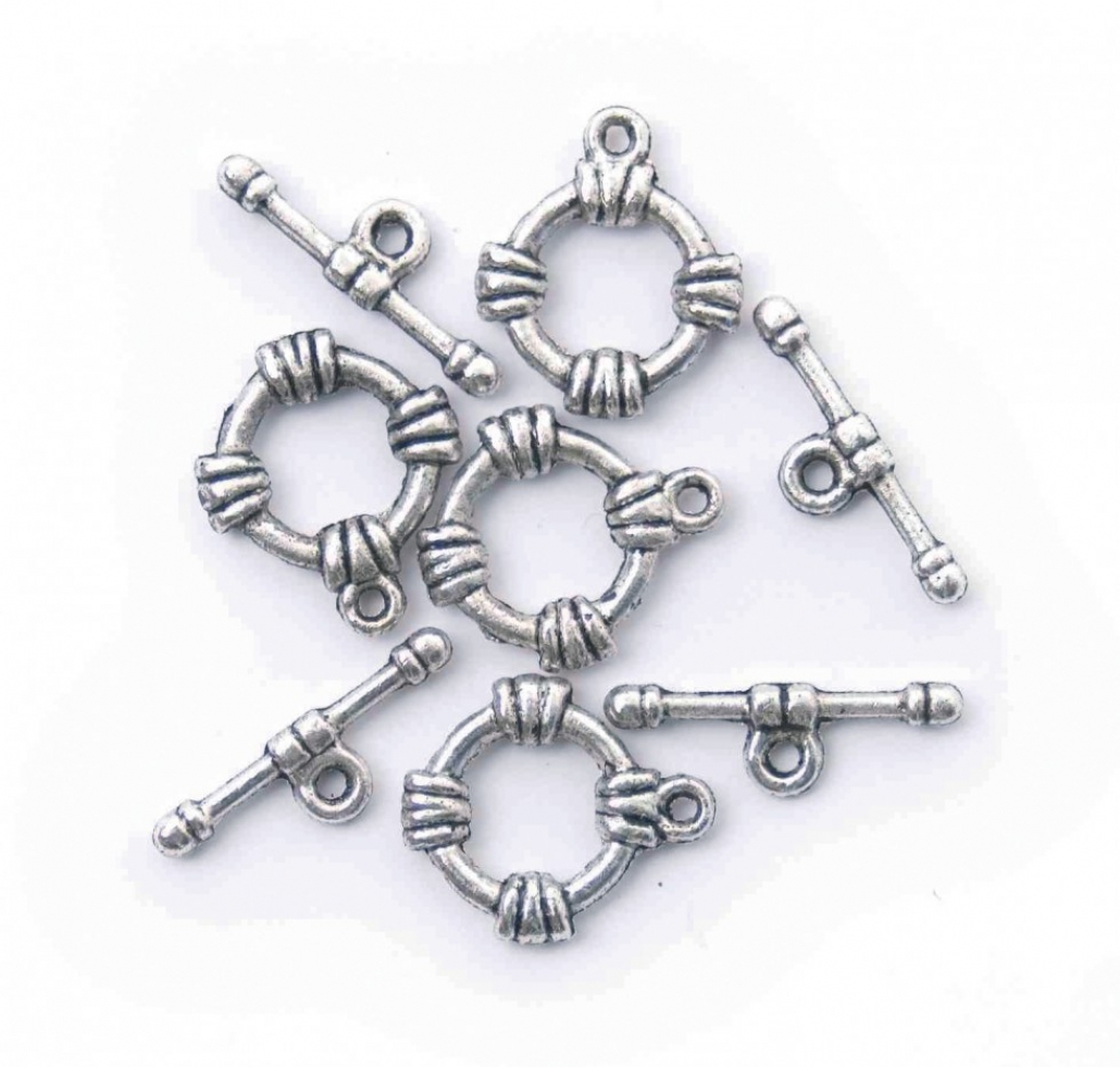 Craft Factory Toggle Clasp Findings Silver