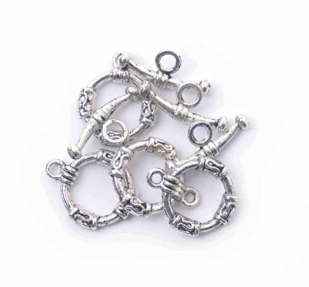 Craft Factory Toggle Clasp Findings Silver