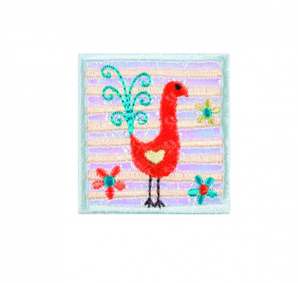 Craft Factory Patch Motif Peacock