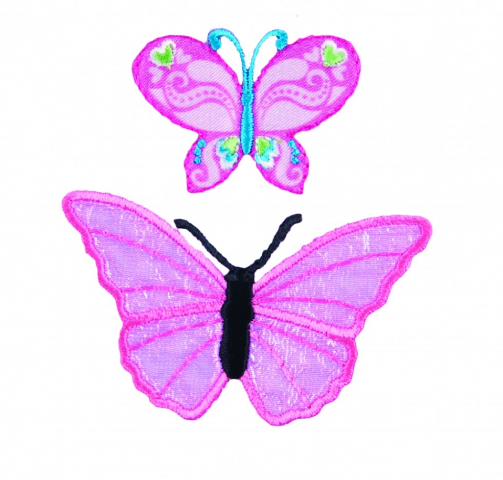 Craft Factory Patch Motif Butterflies