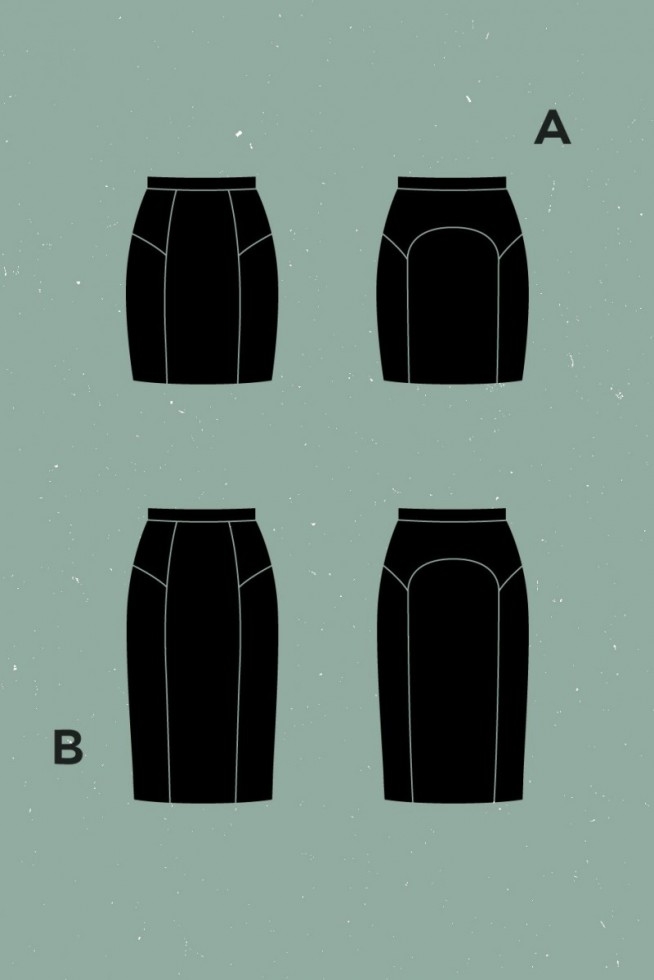 Deer and Doe Paper Sewing Pattern Brume Skirt