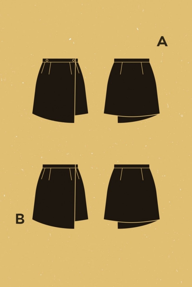 Deer and Doe Paper Sewing Pattern Agave Skirt