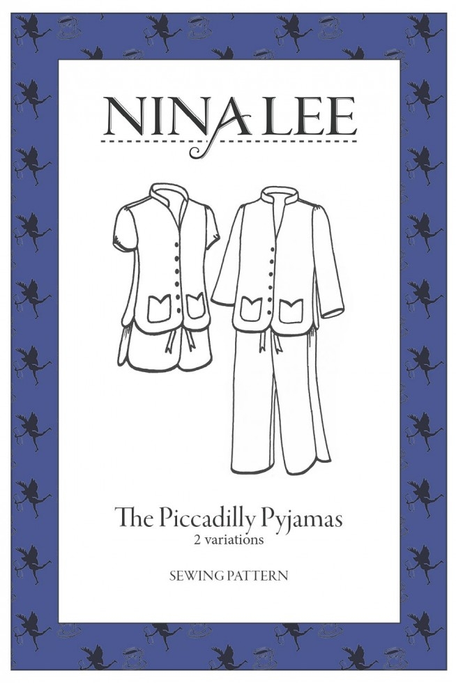 Nina Lee Paper Sewing Pattern Piccadilly Pyjamas