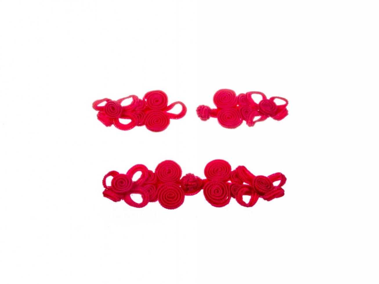 Stephanoise Frog Fasteners Cerise Pink