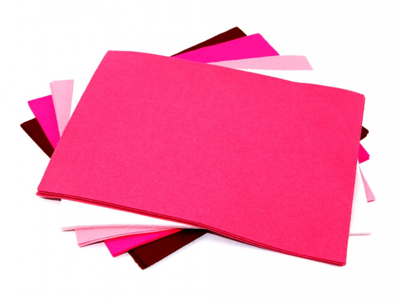 Acrylic Felt Fabric Packs Pinks