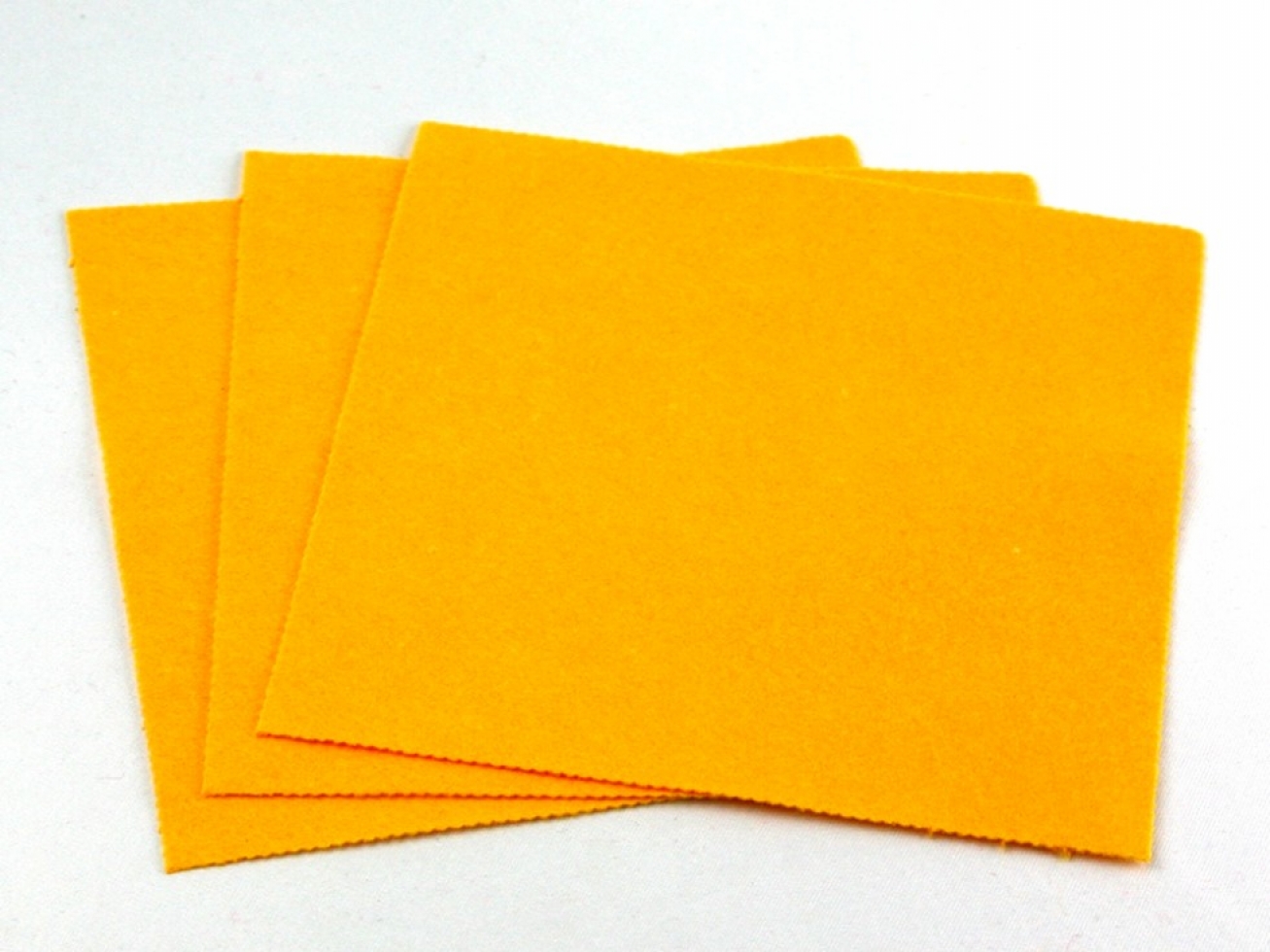 Self Adhesive Felt Fabric Sunflower Yellow