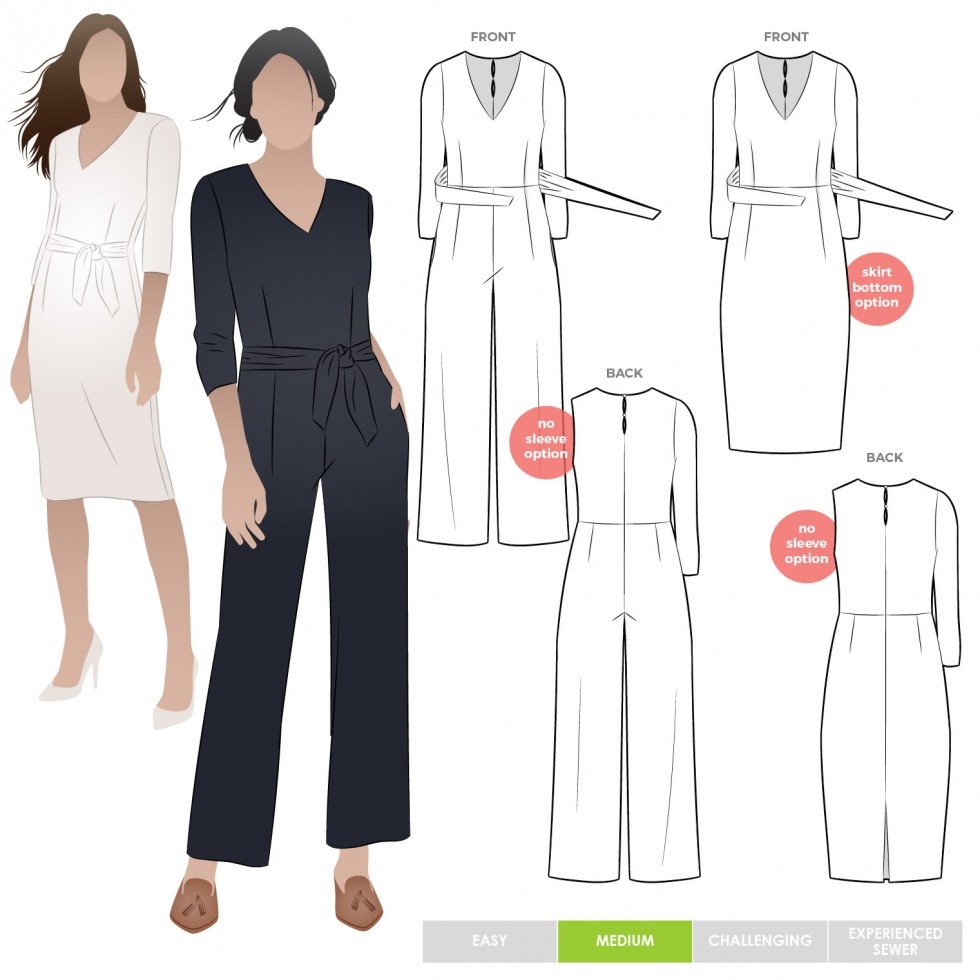Style Arc Paper Sewing Pattern Brice Jumpsuit