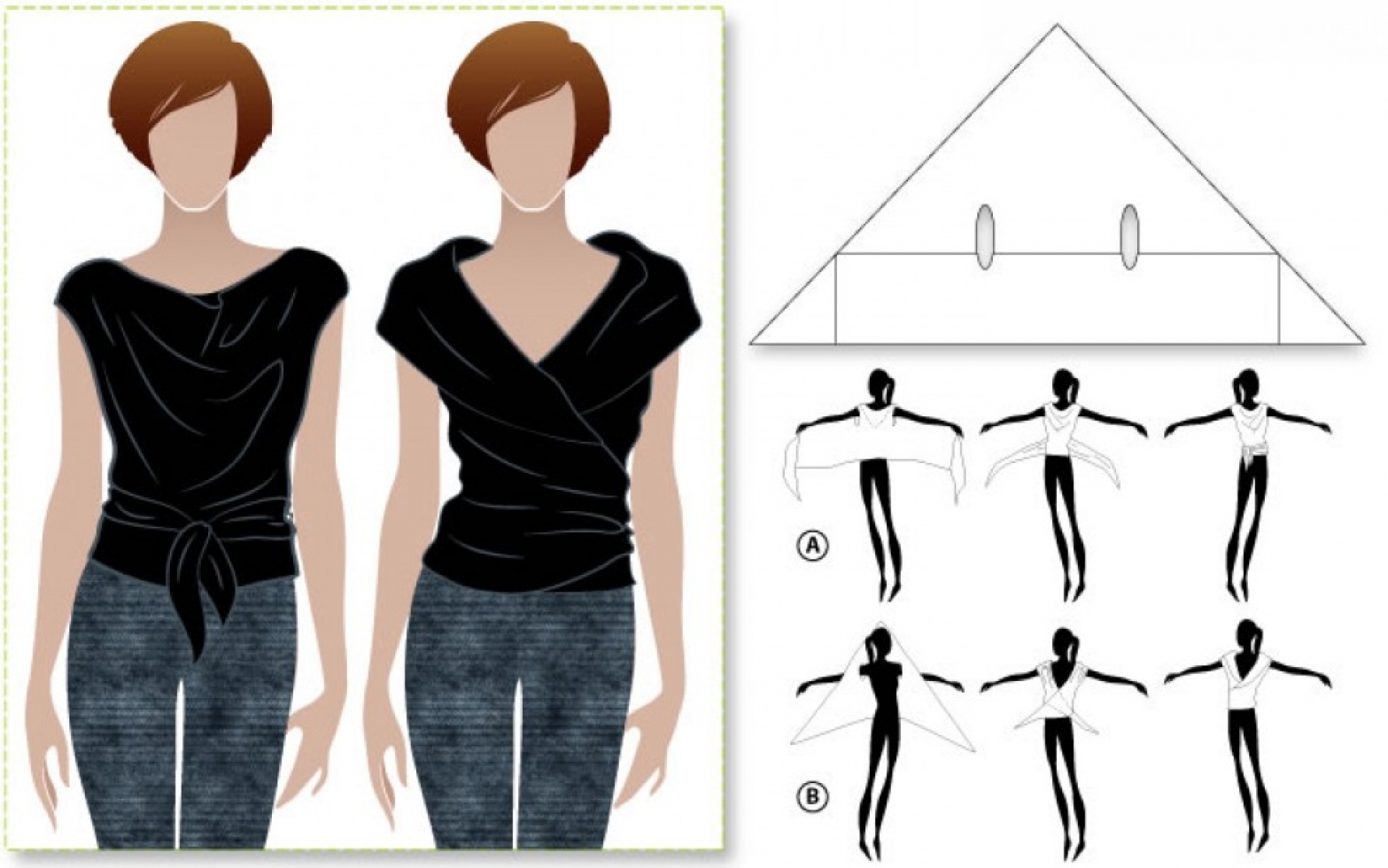 Style Arc Paper Sewing Pattern Simply Sally Top