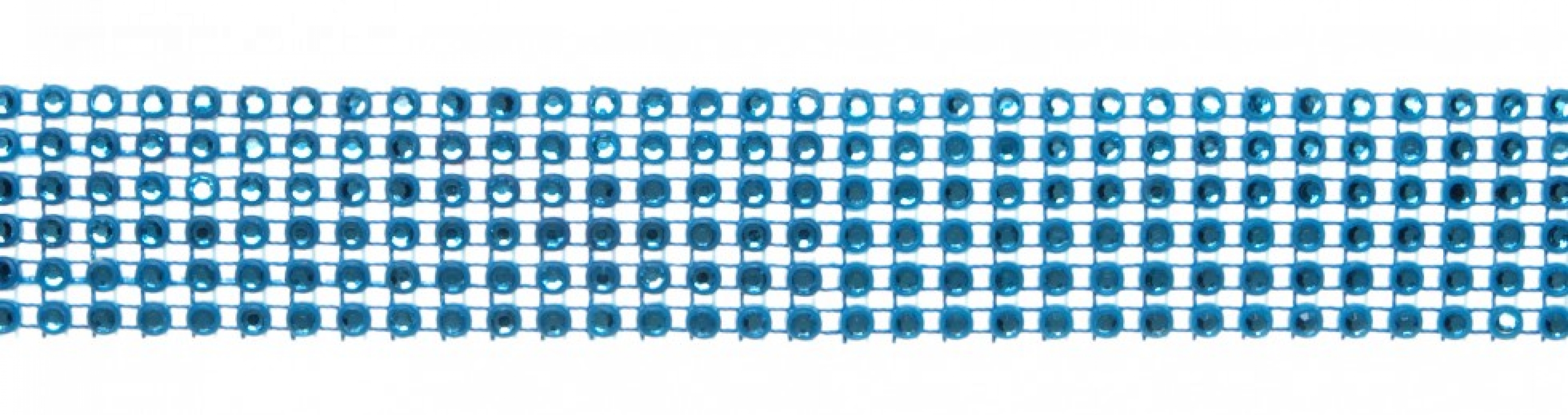 Simplicity Rhinestone Diamante Trim Blue Turquoise