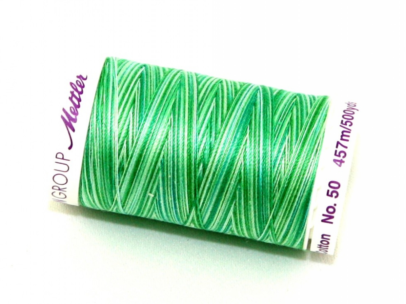 Mettler No 50 Silk Finish Multi Quilting Thread 9821 Minty