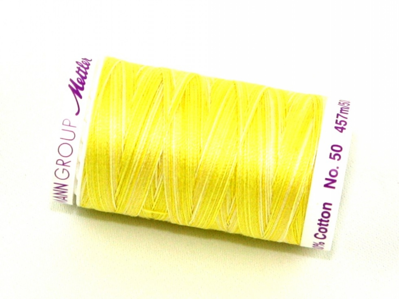Mettler No 50 Silk Finish Multi Quilting Thread 9859 Canary Yellow