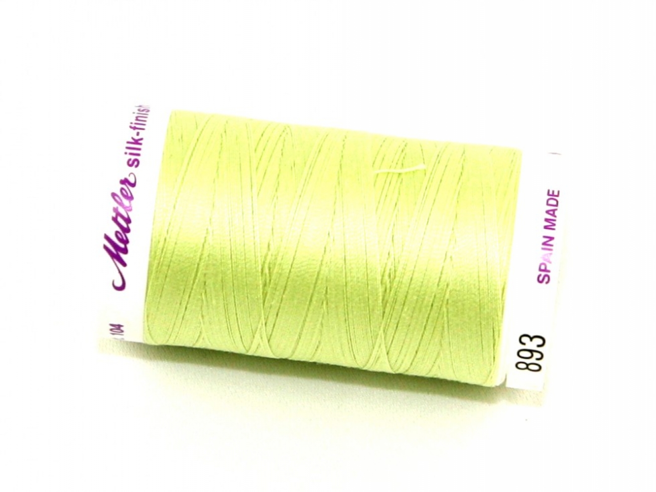 Mettler No 50 Silk Finish Quilting Thread 1343 Spring Green