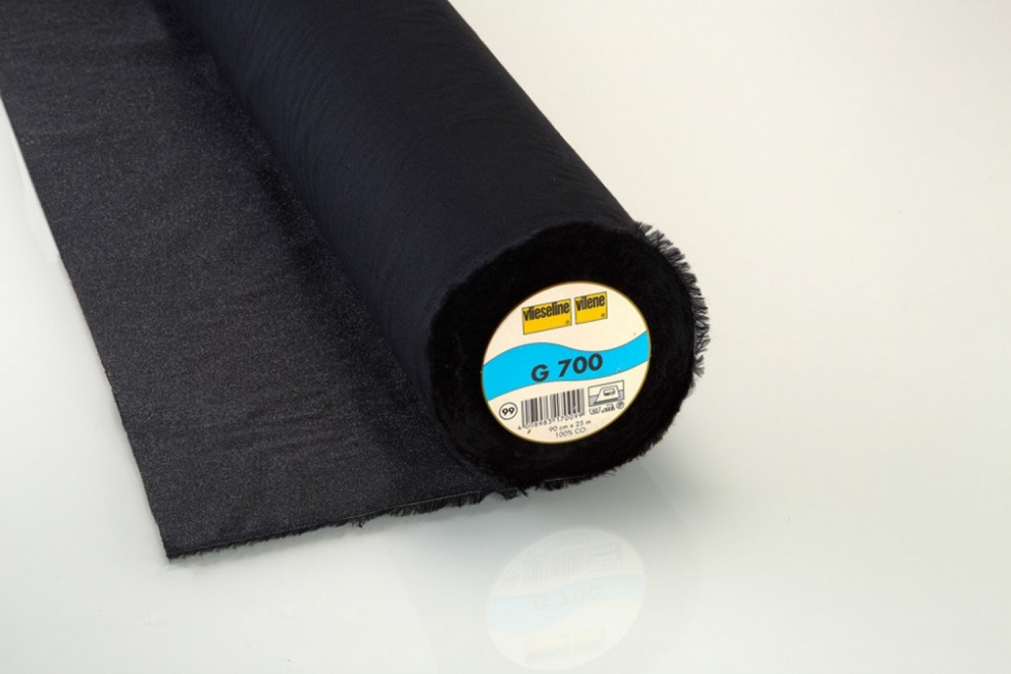 Vilene Vlieseline G700 Medium Woven Interfacing Black