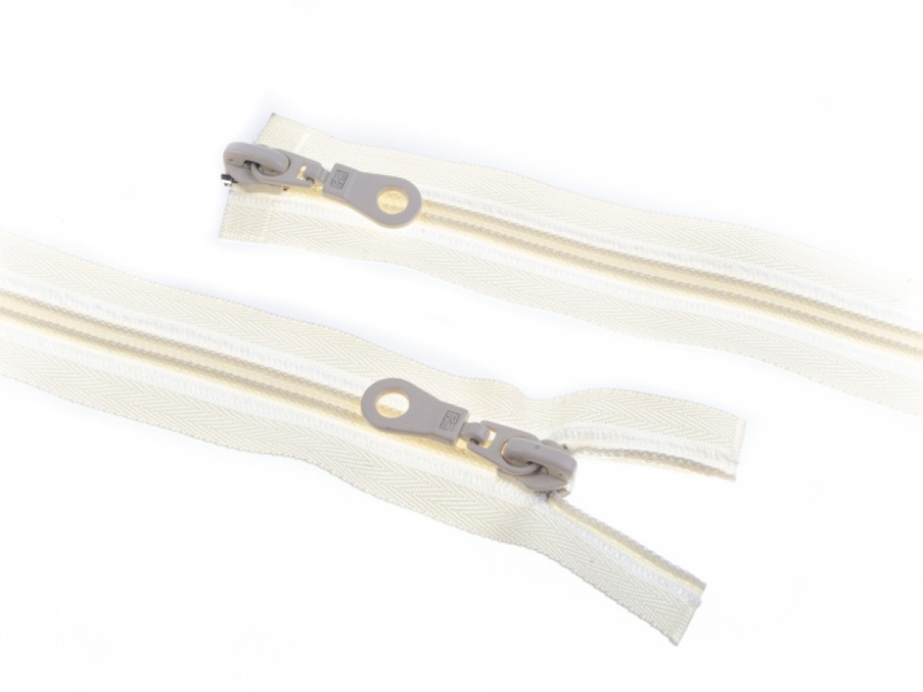 Prym Two Way Knitwear Zips Fastener Ivory