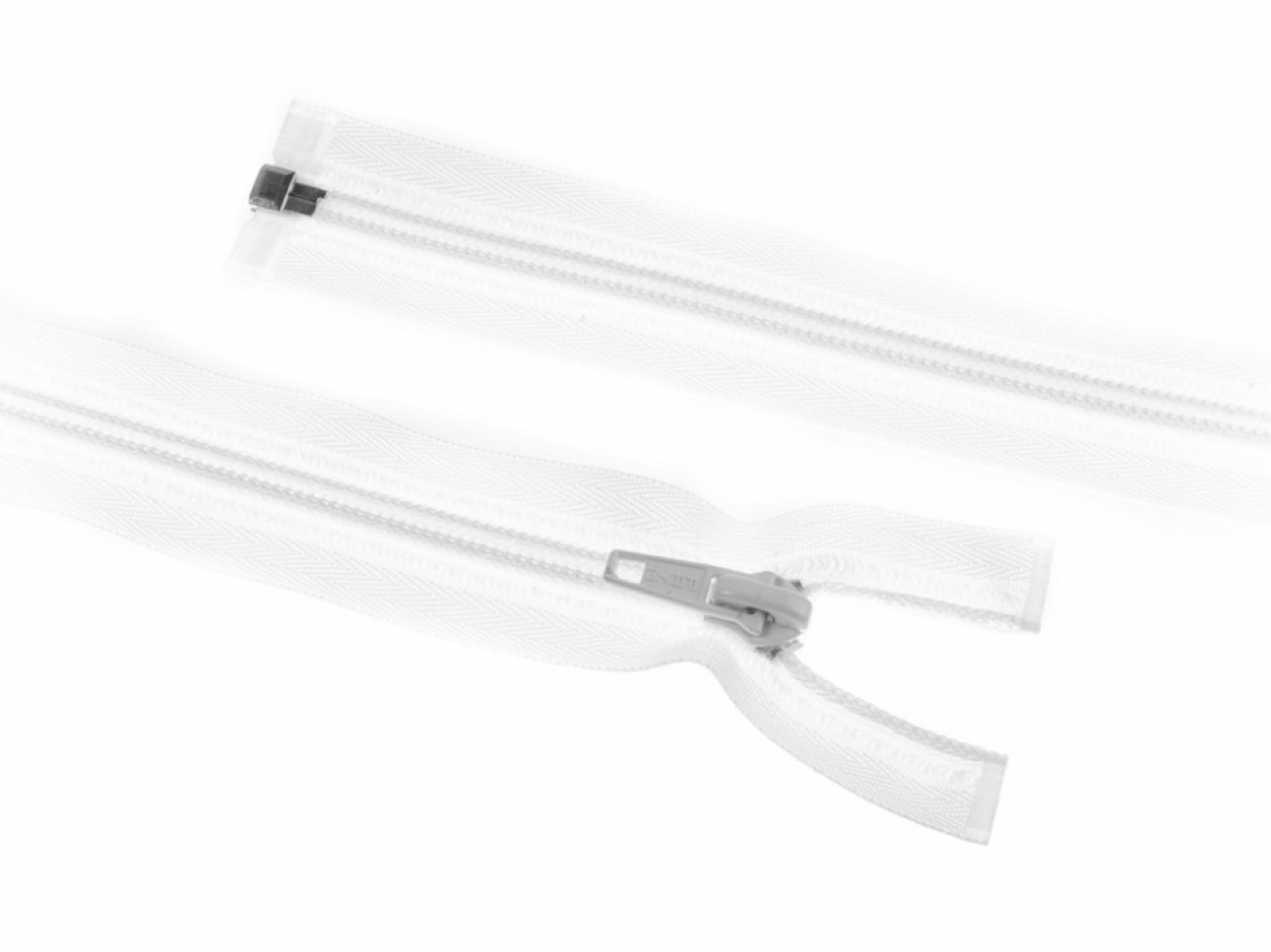 Prym Knitwear Zips Fastener White