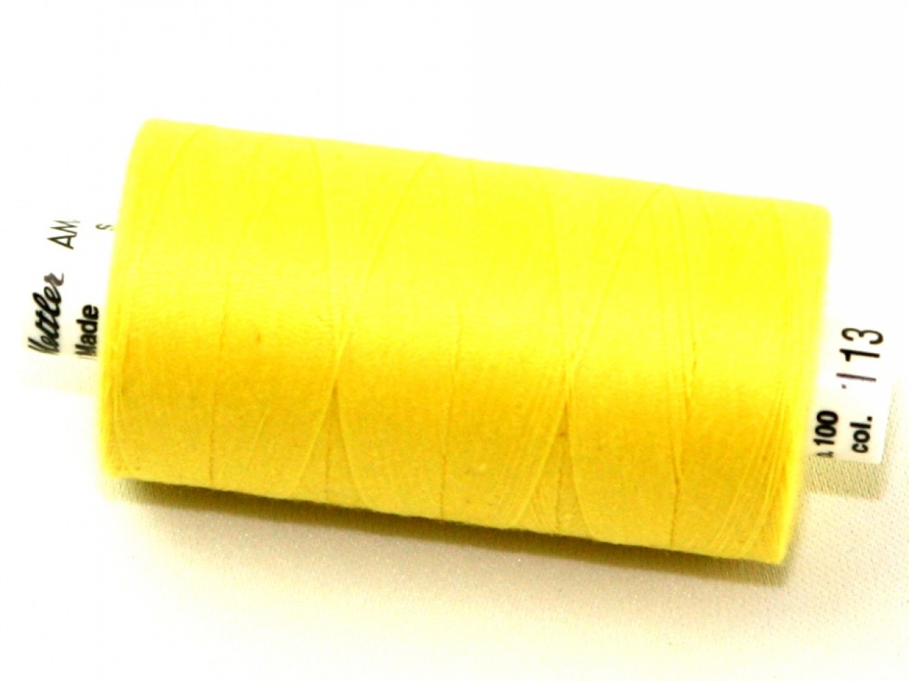 Mettler Seralon Polyester Sewing Thread 113 Butter Cup