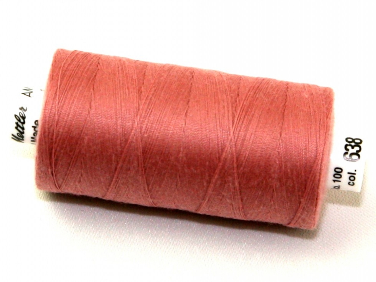 Mettler Seralon Polyester Sewing Thread 638 Red Planet