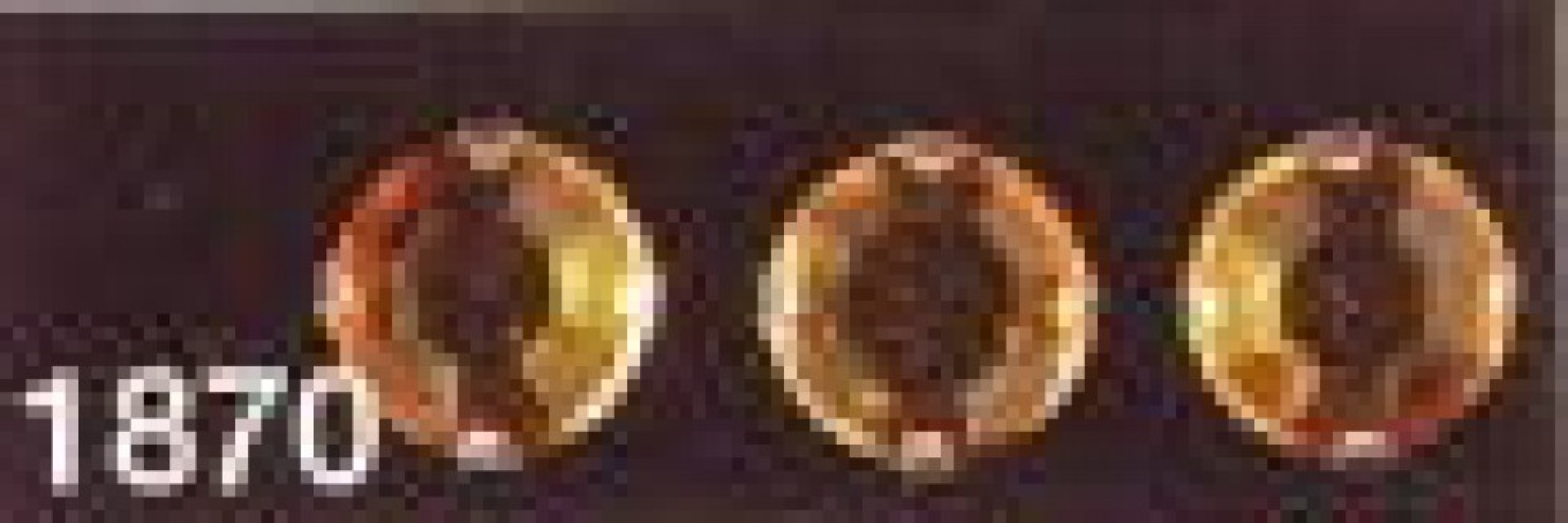 Gutermann Glass Crystal Diamantes 1870