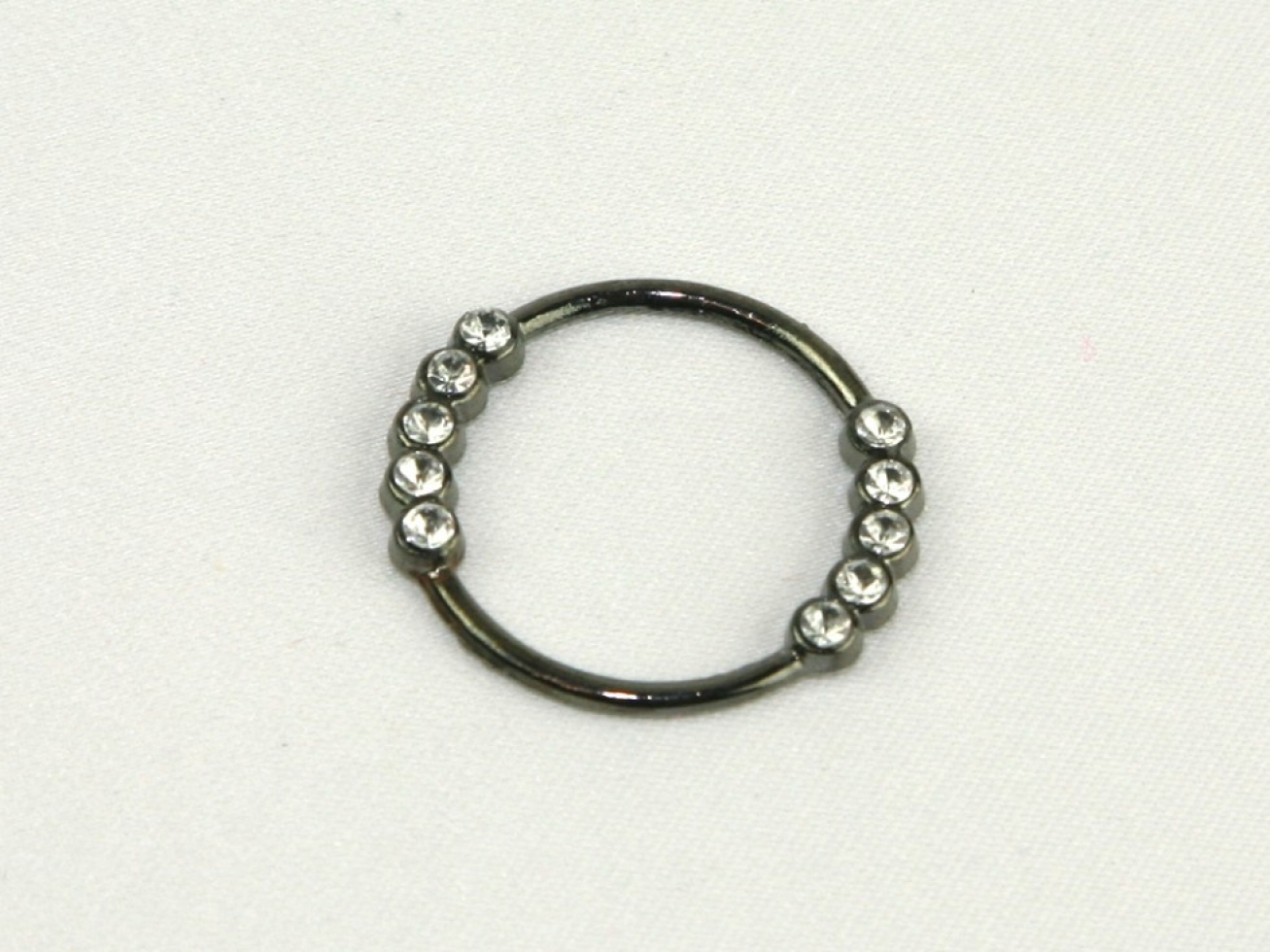 Diamante Link Connector Silver