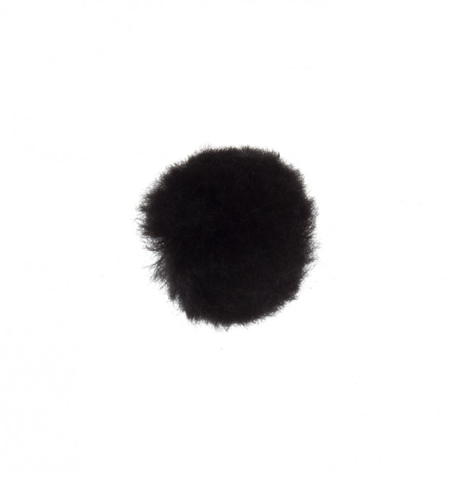 Craft Factory Pom Poms Black