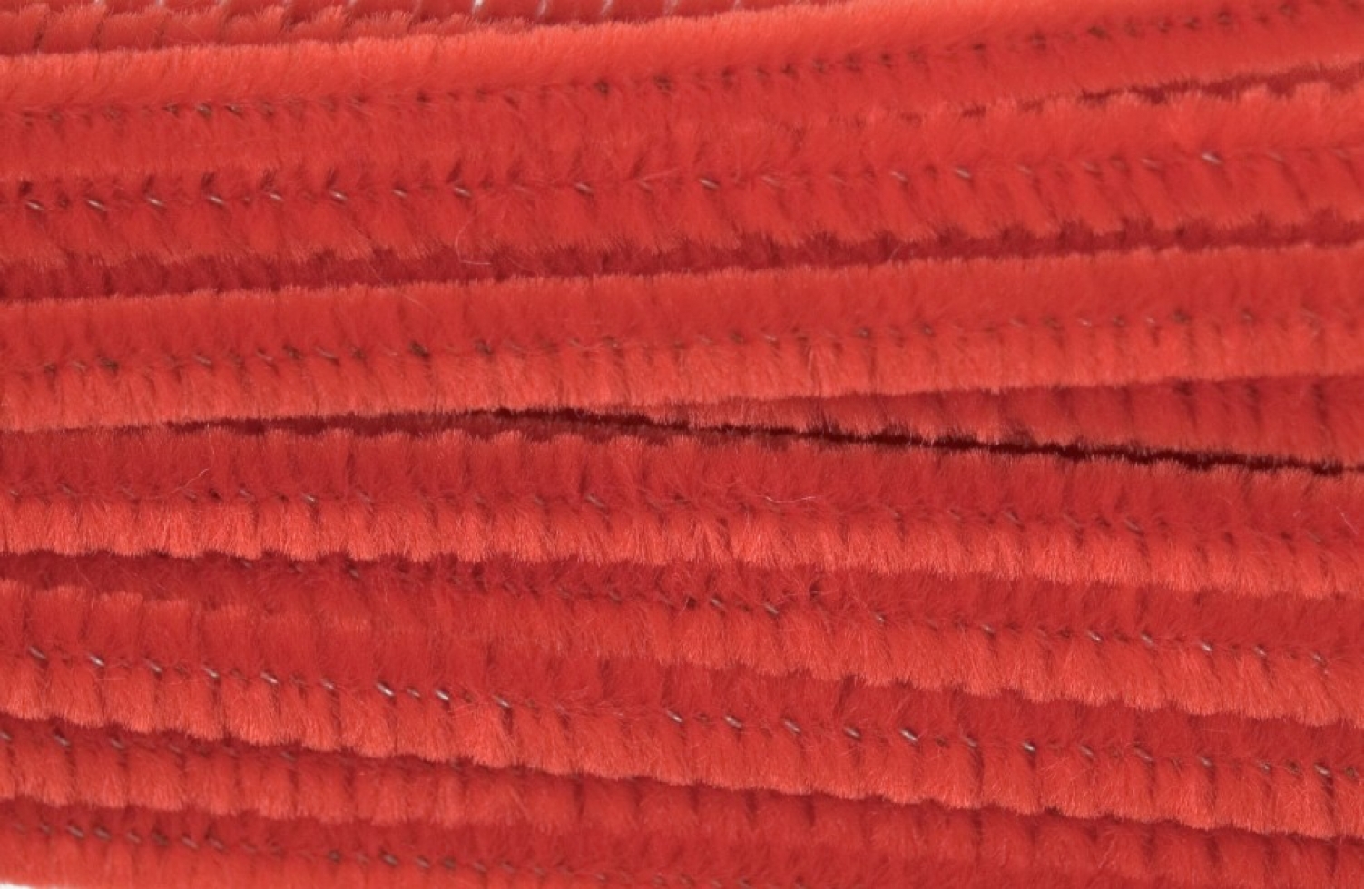 Craft Factory Chenille Pipe Cleaners Red