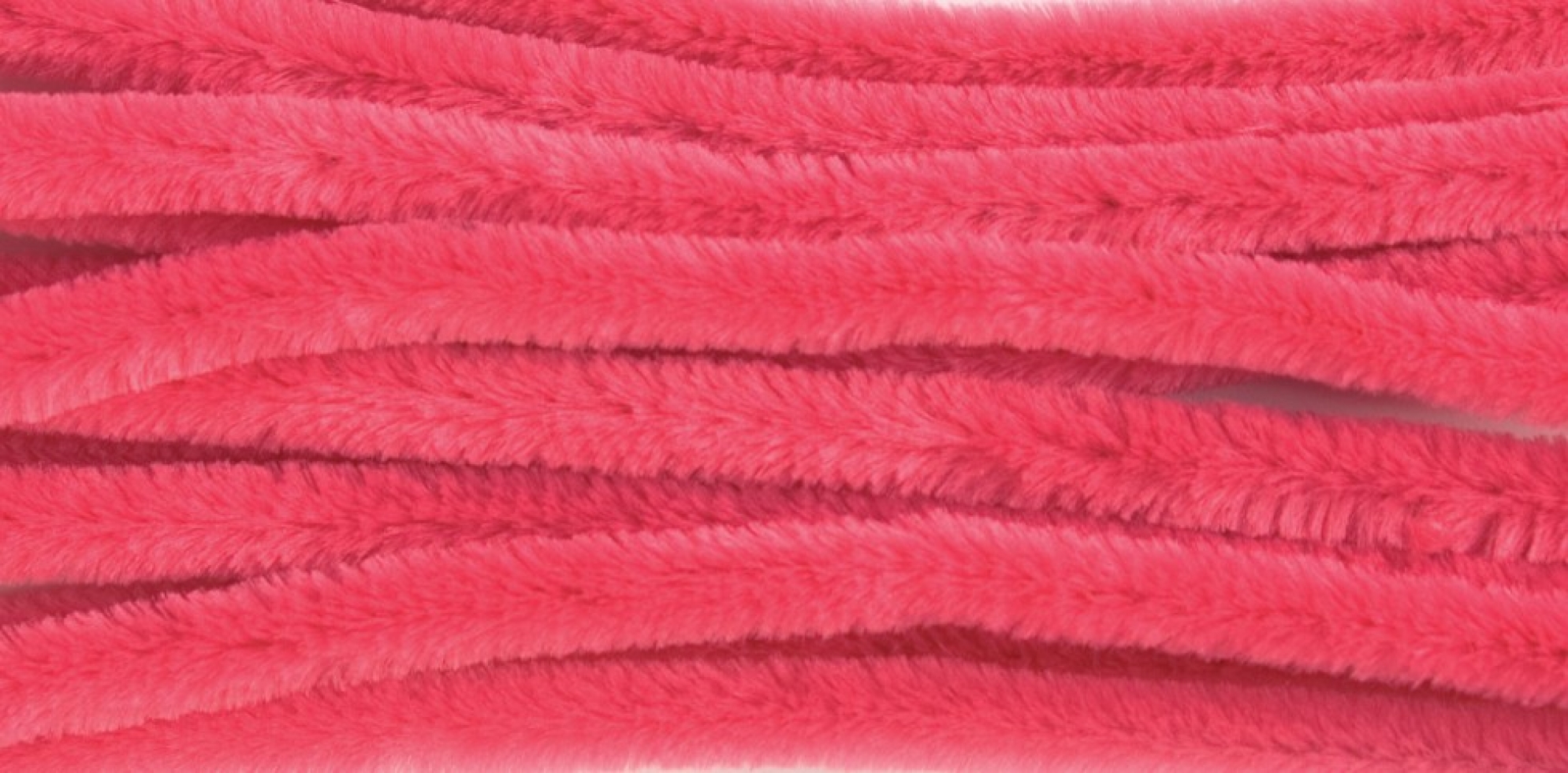 Craft Factory Chenille Pipe Cleaners Hot Pink