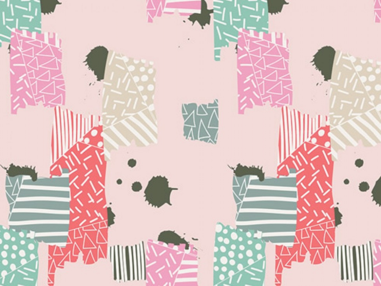 Art Gallery Fabrics Chalk and Paint 100% Cotton Poplin Fabric Spark