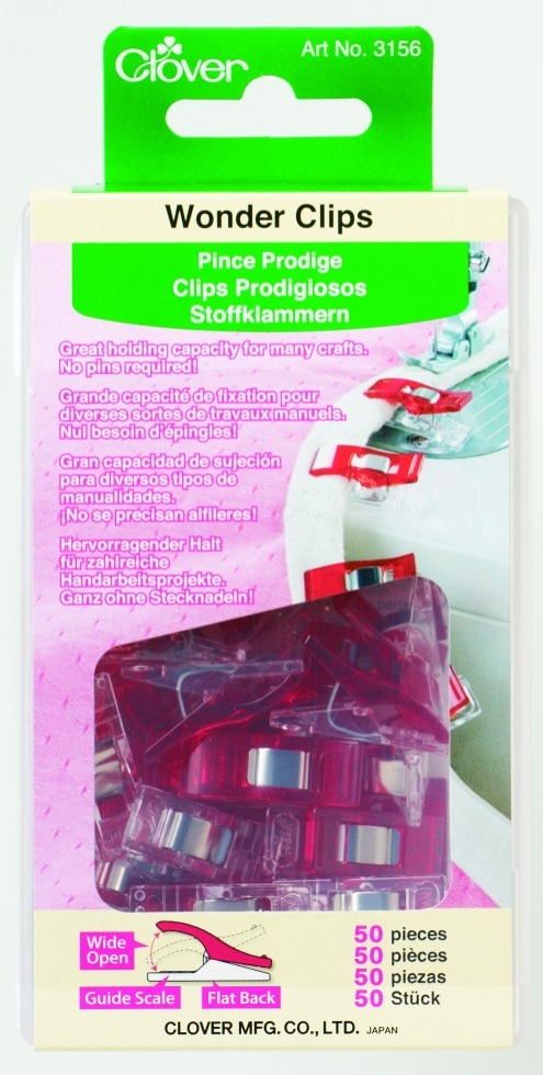 Clover Wonder Clips Red