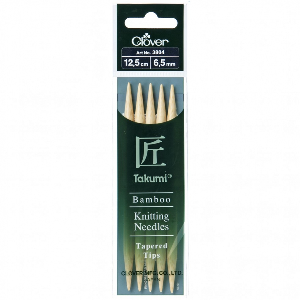 Clover Bamboo Double Point Needles