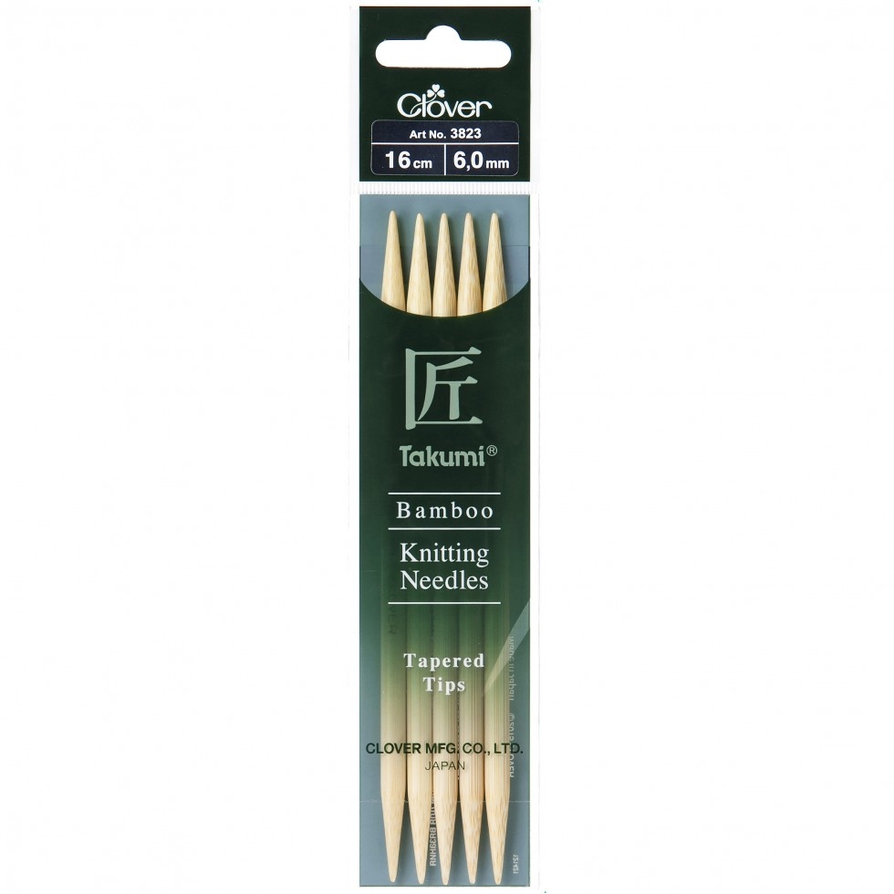Clover Bamboo Double Point Needles