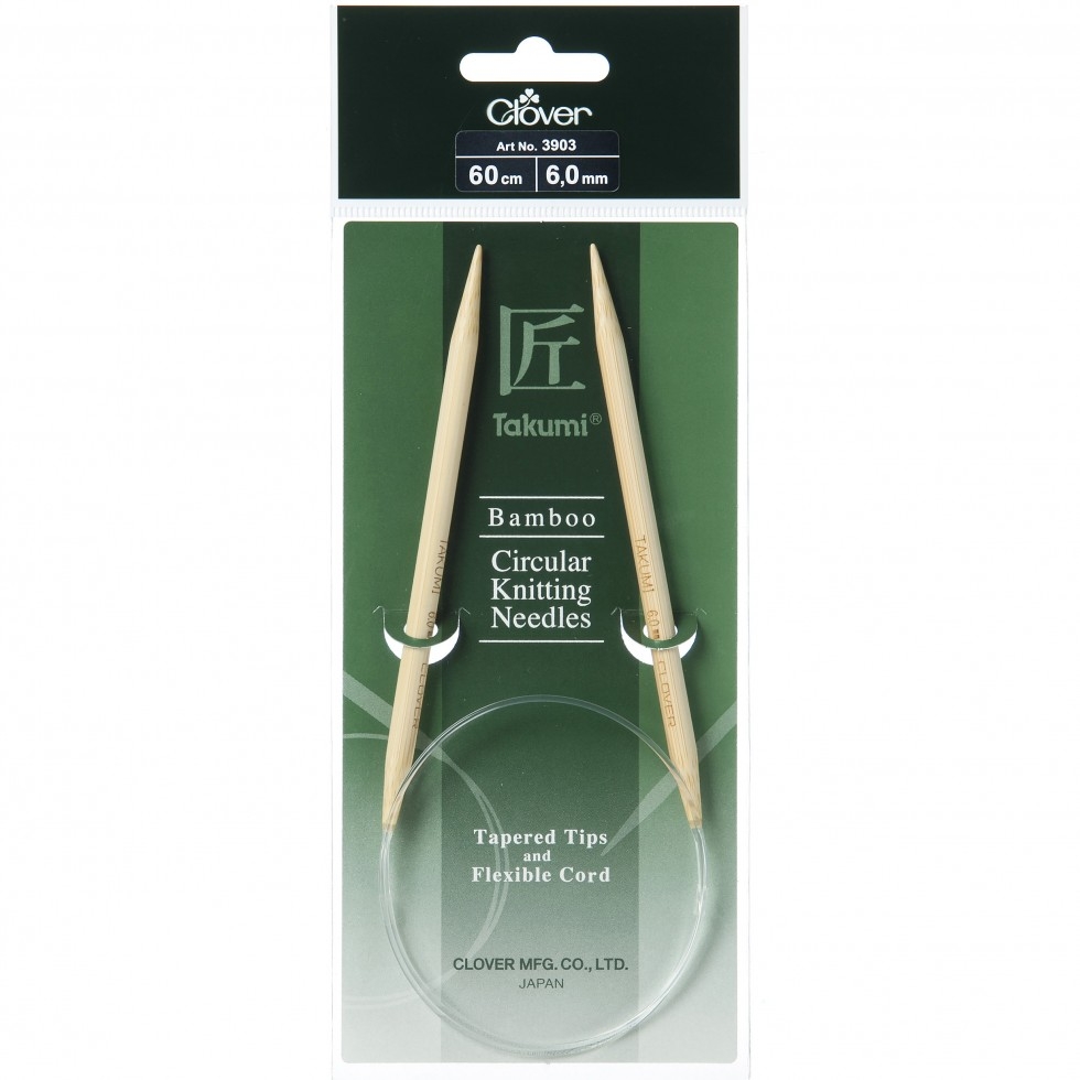 Clover Bamboo Circular Needles