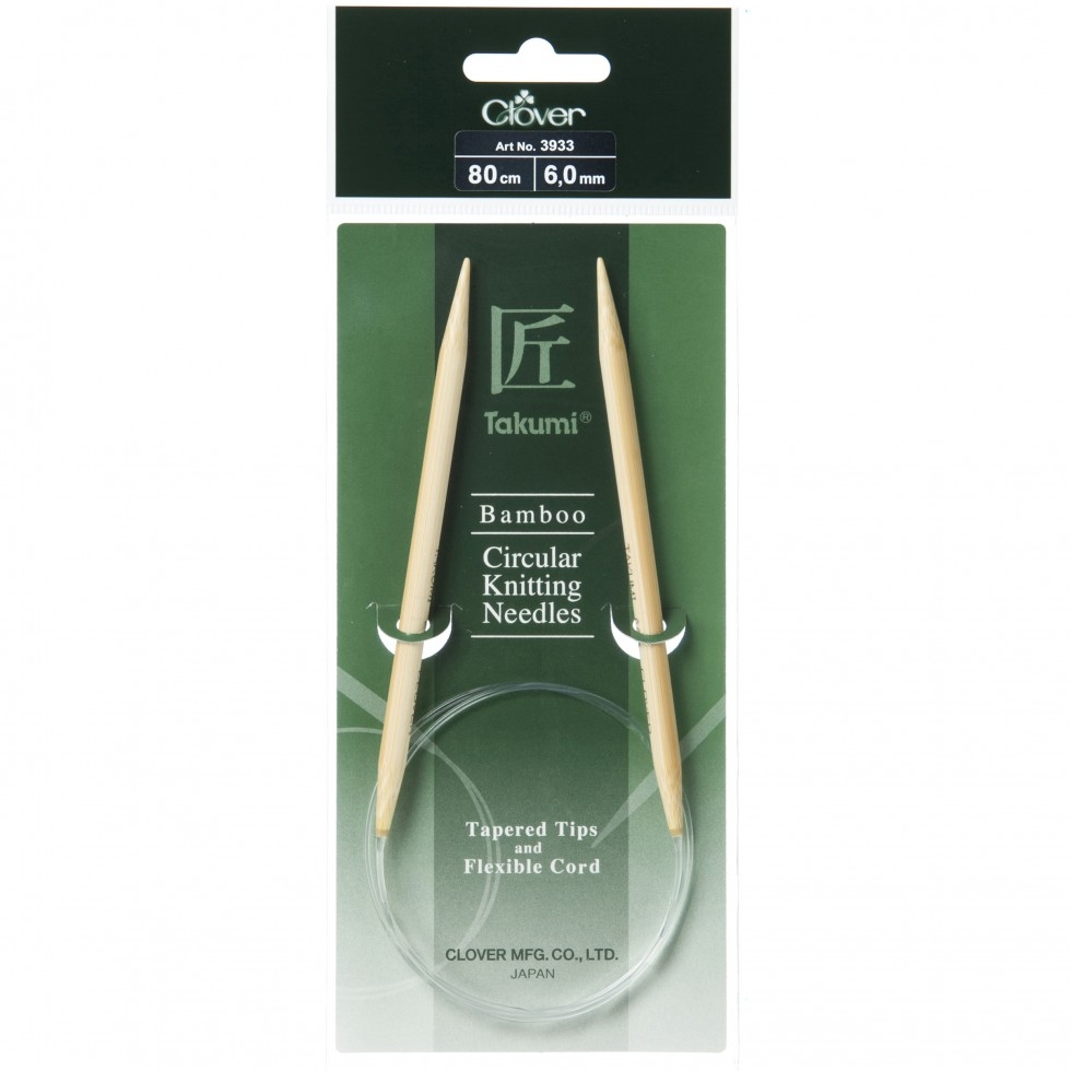 Clover Bamboo Circular Needles
