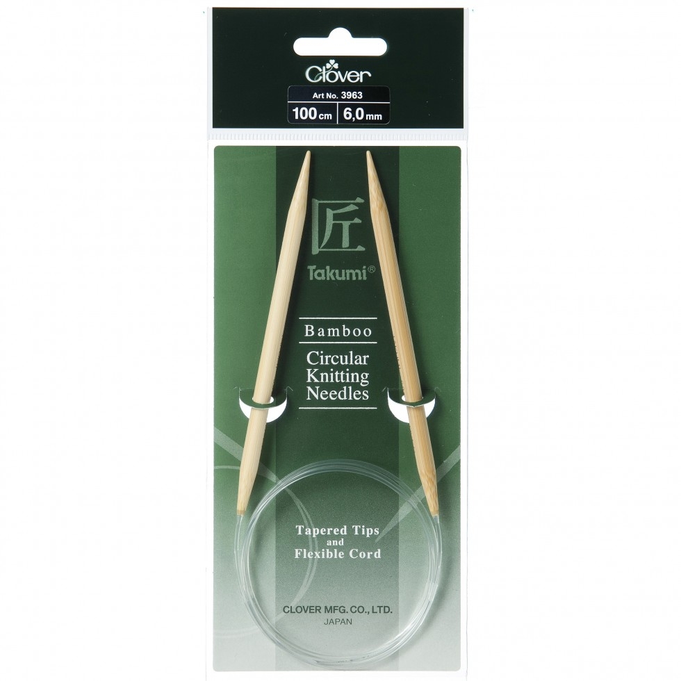 Clover Bamboo Circular Needles