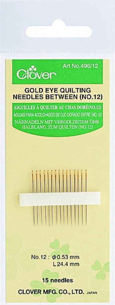 Clover Quilting Between Needles
