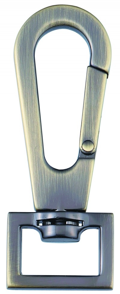 Clover Swivel Clip Fasteners Satin Bronze